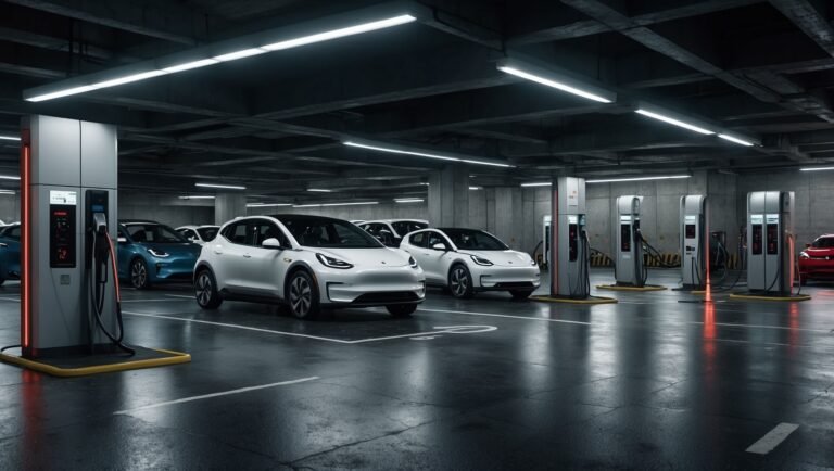 טעינת רכב חשמלי בחניון תת קרקעי – כל מה שחשוב לדעת